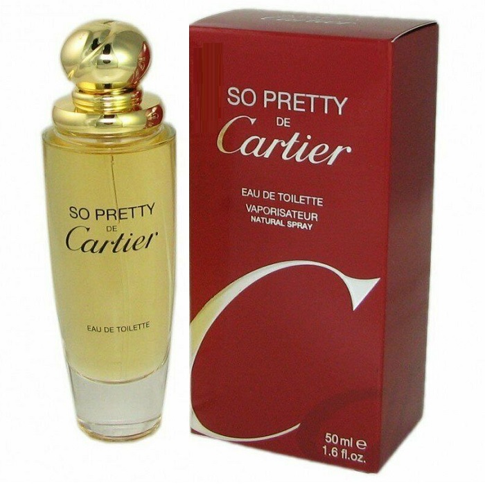 So Pretty Perfume by Cartier 1.6oz Eau De Toilette Spray for women